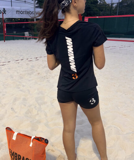 Camiseta Feminina Babylook Preta