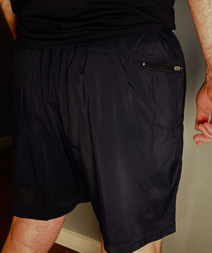 Shorts Masculino Preto com silk preto