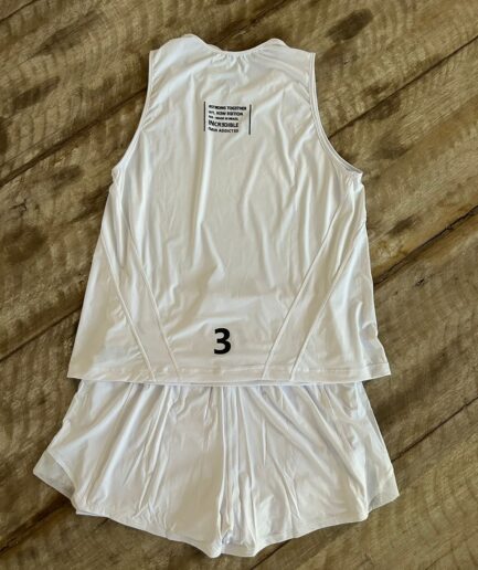 Camiseta Feminina Regata Suzana  Branca