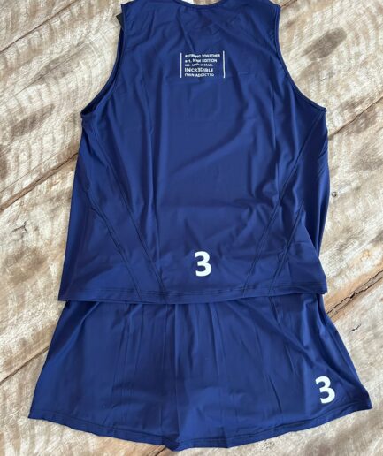 Camiseta Feminina Regata Suzana Azul Marinho