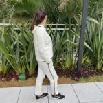 Calça Feminina Moletom Offwhite