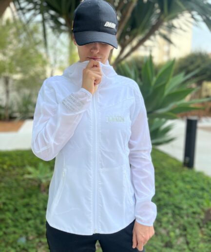 Corta Vento Feminino Branco