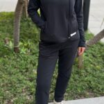 Casaco Feminino Moletom Preto