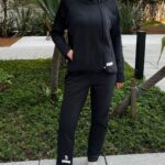 Calça Feminina Moletom Preta